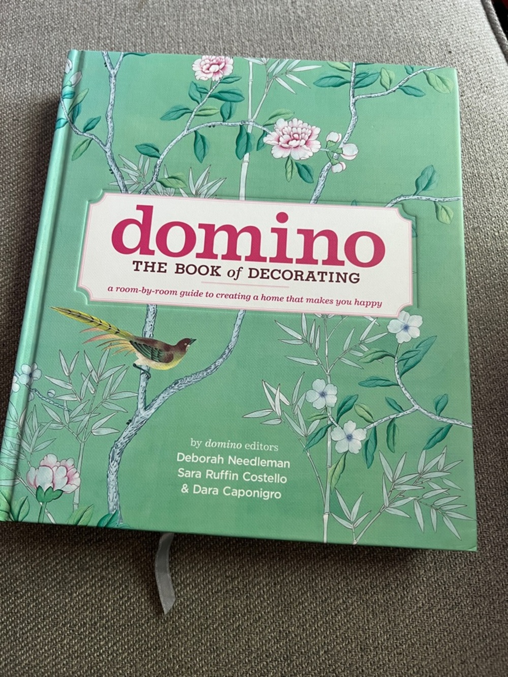 domino The Book of Decorating - Green Decorative Coffee Table Book
